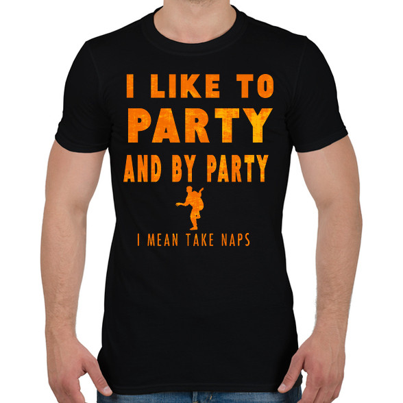 I LIKE PARTY-Férfi póló