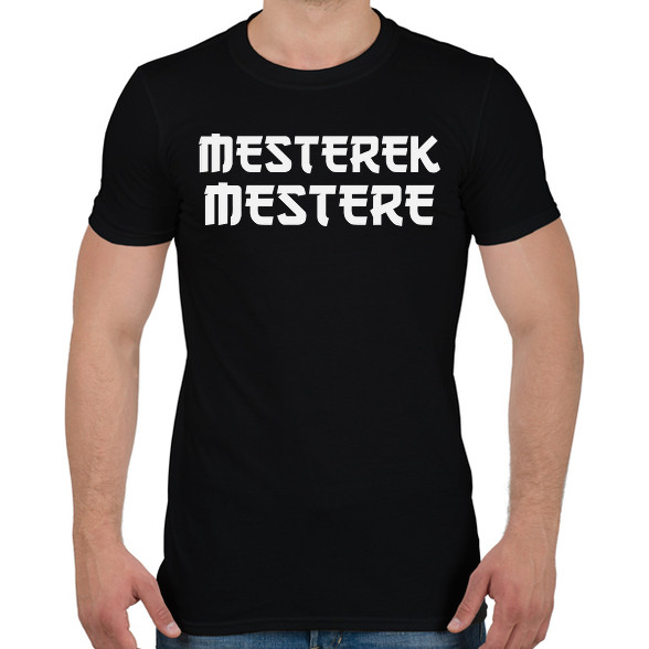 MESTEREK MESTERE-Férfi póló