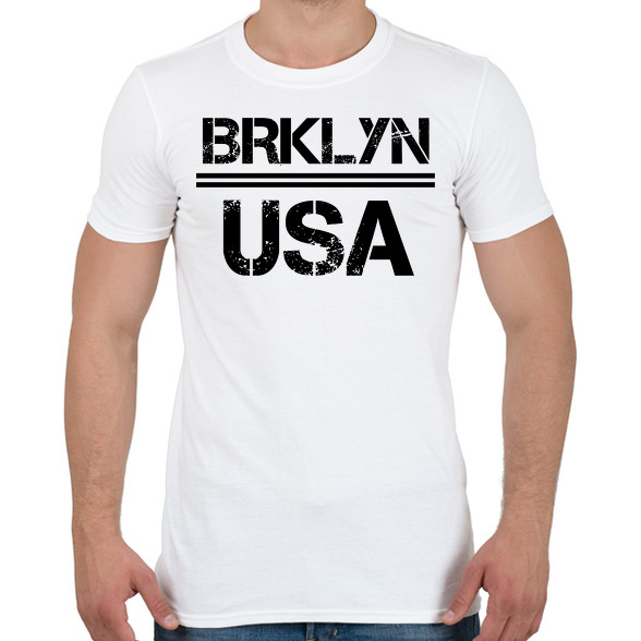 Usa brooklyn-Férfi póló