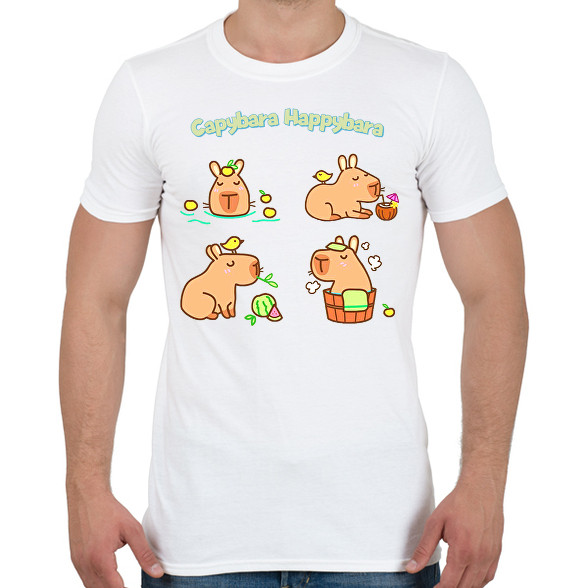 Capybara Happybara-Férfi póló