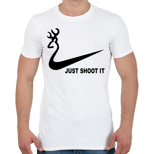 Just shoot it 2-Férfi póló