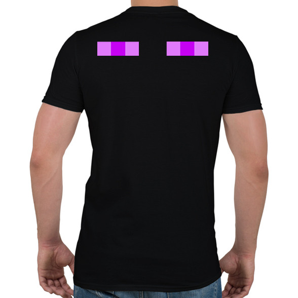 Minecraft enderman-Férfi póló