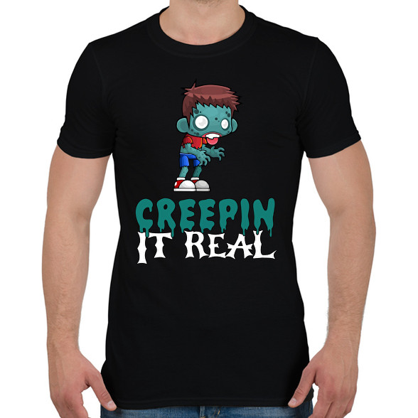 Creepin It Real-Férfi póló