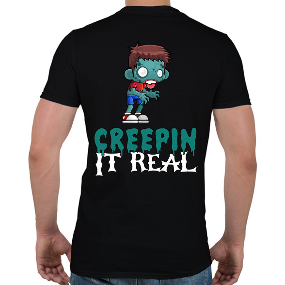 Creepin It Real-Férfi póló