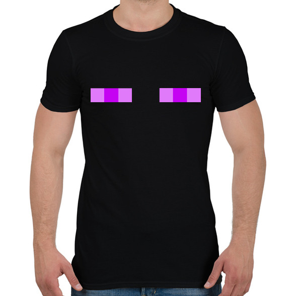 Minecraft enderman-Férfi póló