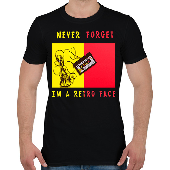 never forget2-Férfi póló