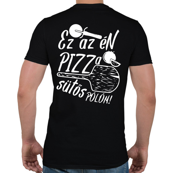 Pizza sütős pólóm-Férfi póló