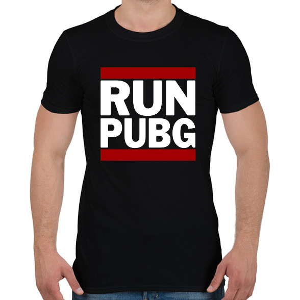 RUN PUBG-Férfi póló