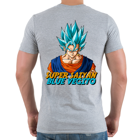 Super Saiyan Blue Vegito-Férfi póló