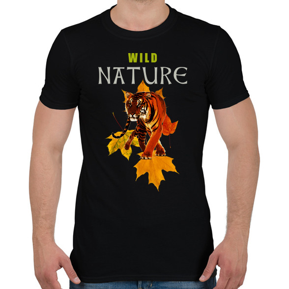 WILD NATURE TIGER-Férfi póló