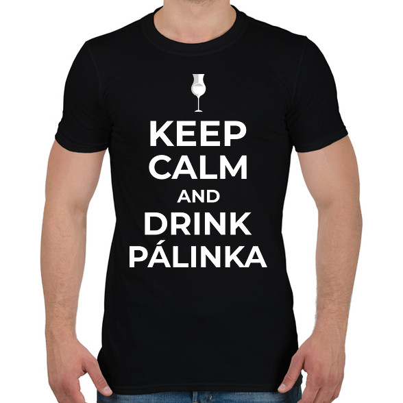 DRINK PÁLINKA-Férfi póló