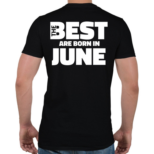 The Best are born in june-Férfi póló