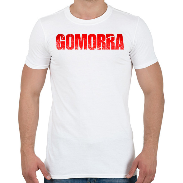 Gomorra logo-Férfi póló