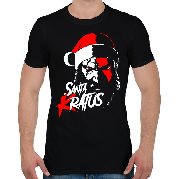 Santa Kratos-Férfi póló