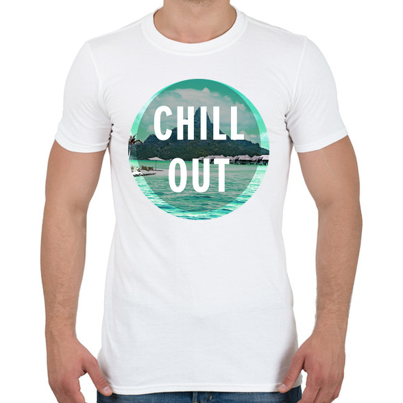 Chill Out-Férfi póló