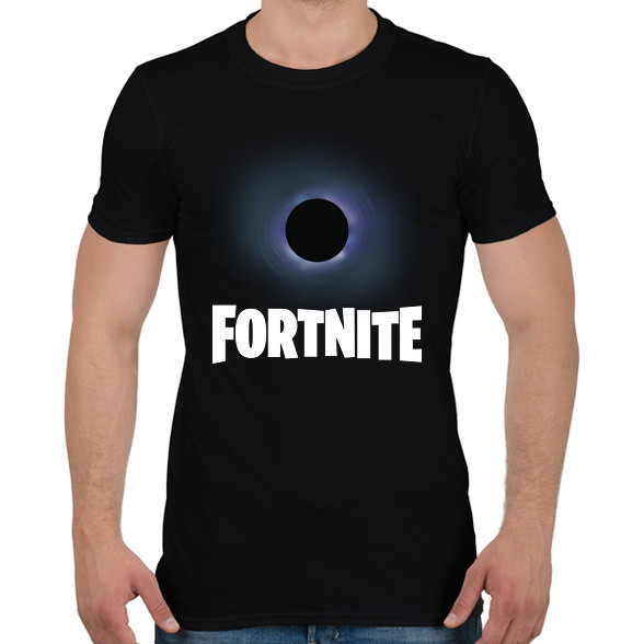 Fortnire Black Hole-Férfi póló