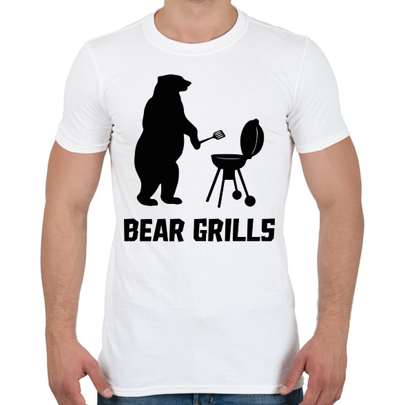 Bear Grills-Férfi póló