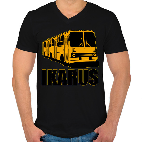 Ikarus-Férfi V-nyakú póló