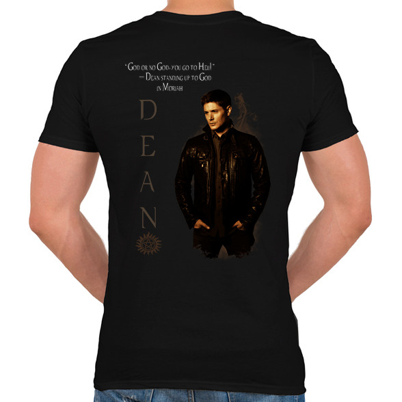 dean winchester-Férfi V-nyakú póló