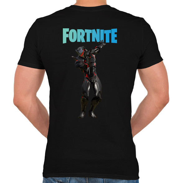 Omega Fortnite-Férfi V-nyakú póló