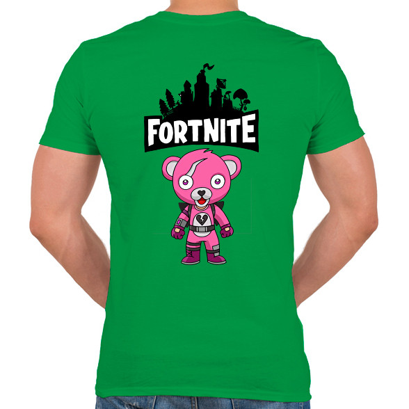 Fortnite Cuddle team leader-Férfi V-nyakú póló