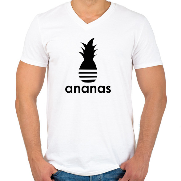 Ananas - Parody-Férfi V-nyakú póló