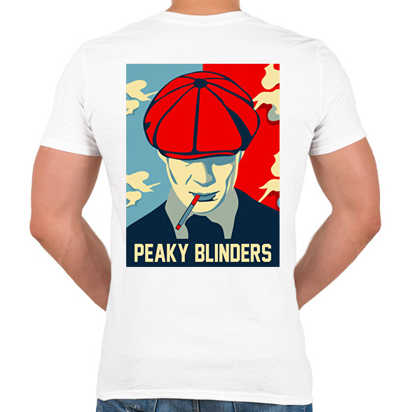 Peaky Blinders smoke-Férfi V-nyakú póló