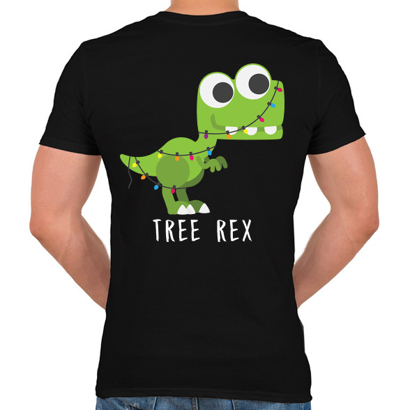 Tree Rex-Férfi V-nyakú póló