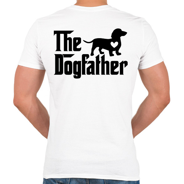 The Dogfather - Tacskó-Férfi V-nyakú póló