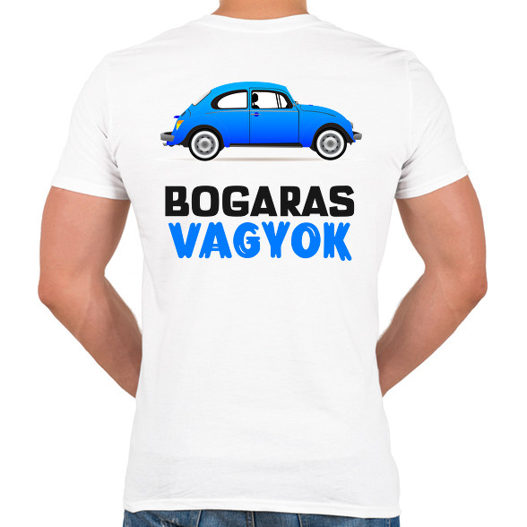 BOGARAS VAGYOK-Férfi V-nyakú póló