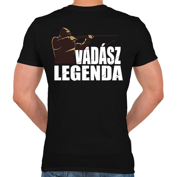 Vadász Legenda-Férfi V-nyakú póló