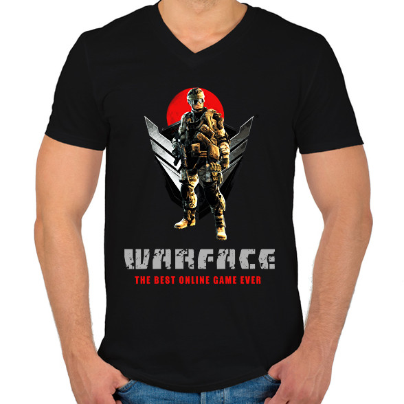 warface-Férfi V-nyakú póló