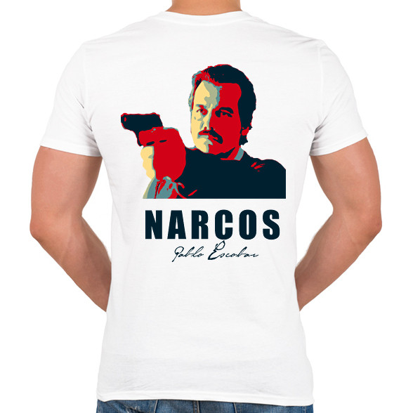 Narcos2-Férfi V-nyakú póló