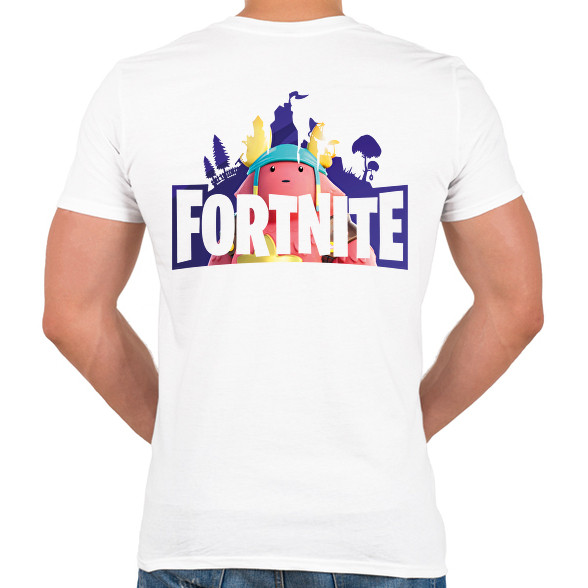 Fortnite-Férfi V-nyakú póló