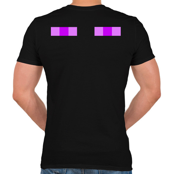 Minecraft enderman-Férfi V-nyakú póló