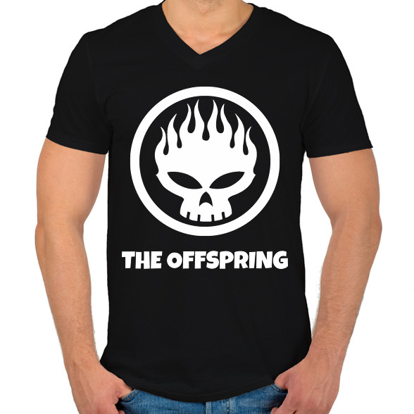 THE OFFSPRING 2-Férfi V-nyakú póló