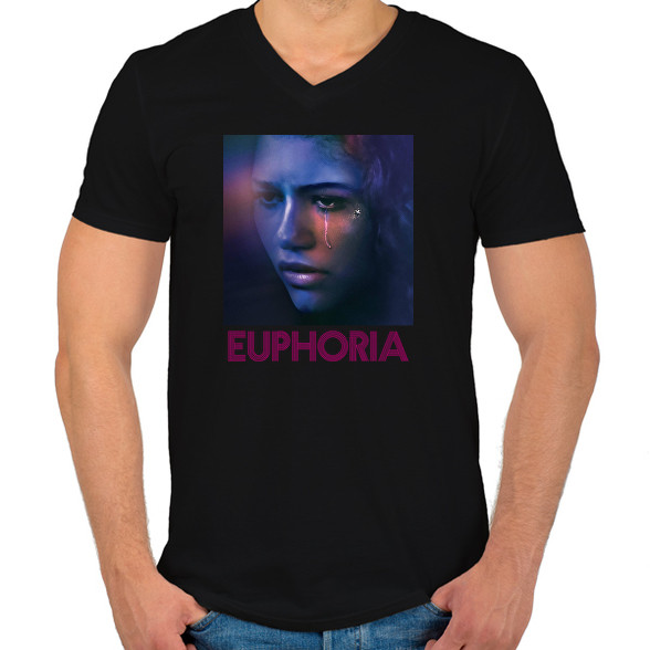 Euphoria-Férfi V-nyakú póló