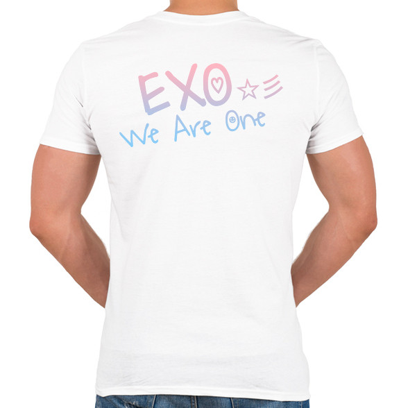 Exo: We are one!-Férfi V-nyakú póló