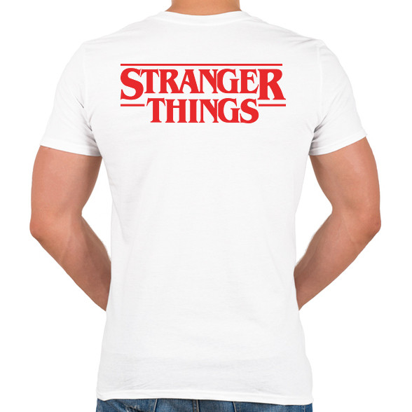 Stranger Things-Férfi V-nyakú póló