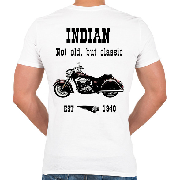 INDIAN MOTORCYCLE-Férfi V-nyakú póló