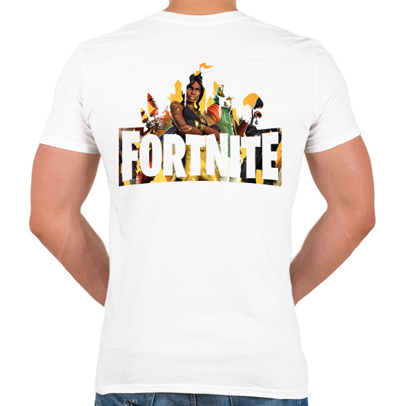 Fortnite-Férfi V-nyakú póló