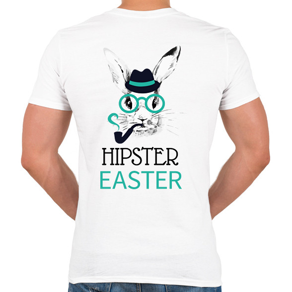 Hipster Easter-Férfi V-nyakú póló