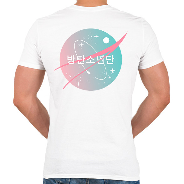 BTS NASA-Férfi V-nyakú póló