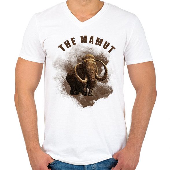 THE MAMUT-Férfi V-nyakú póló