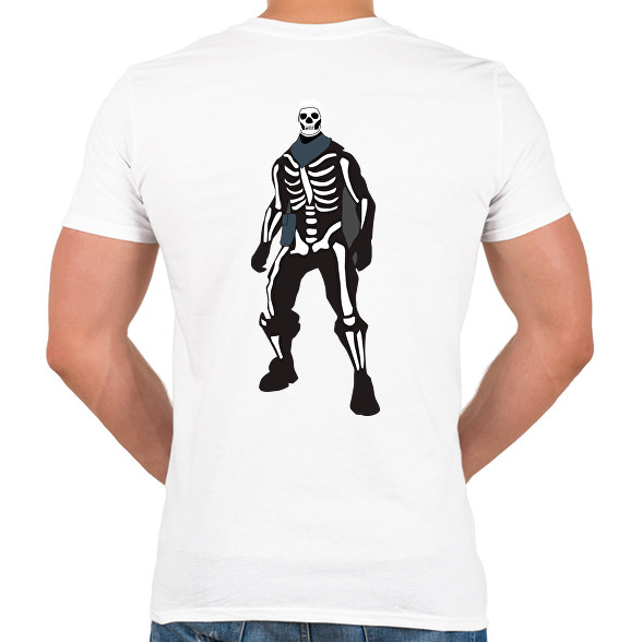 Skeleton skin Fortnite-Férfi V-nyakú póló