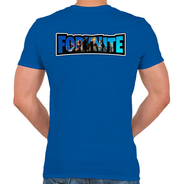 Fortnite4-Férfi V-nyakú póló