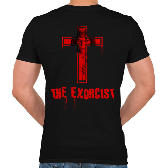 the exorcist-regan-Férfi V-nyakú póló