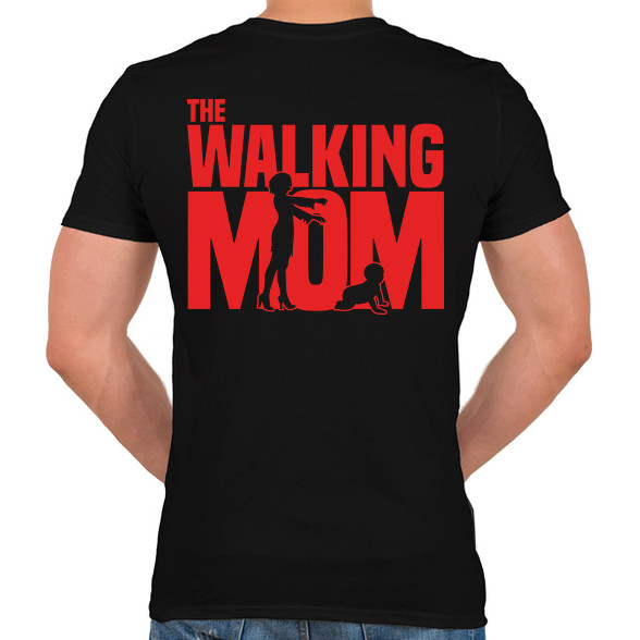 The Walking Mom-Férfi V-nyakú póló