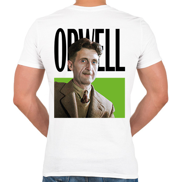 Orwell - Önarckép-Férfi V-nyakú póló