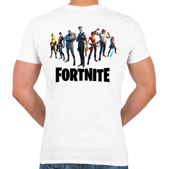 Fortnite karakterek-Férfi V-nyakú póló